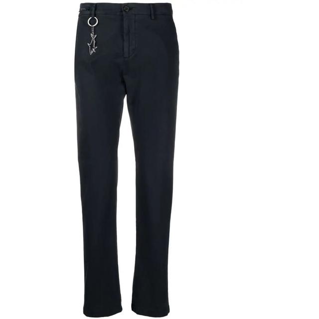 Laisvalaikio kelnės vyrams, Mėlyna, Trousers without pleats