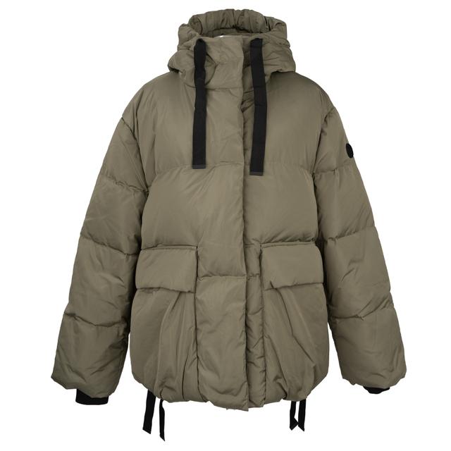 Pūkinė striukė moterims, Žalia, Jackets, smr6580-25206green