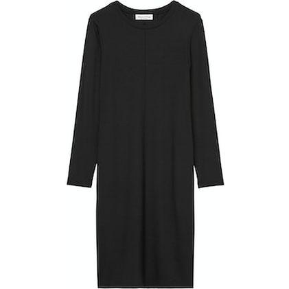 Midi suknelė moterims, Juoda