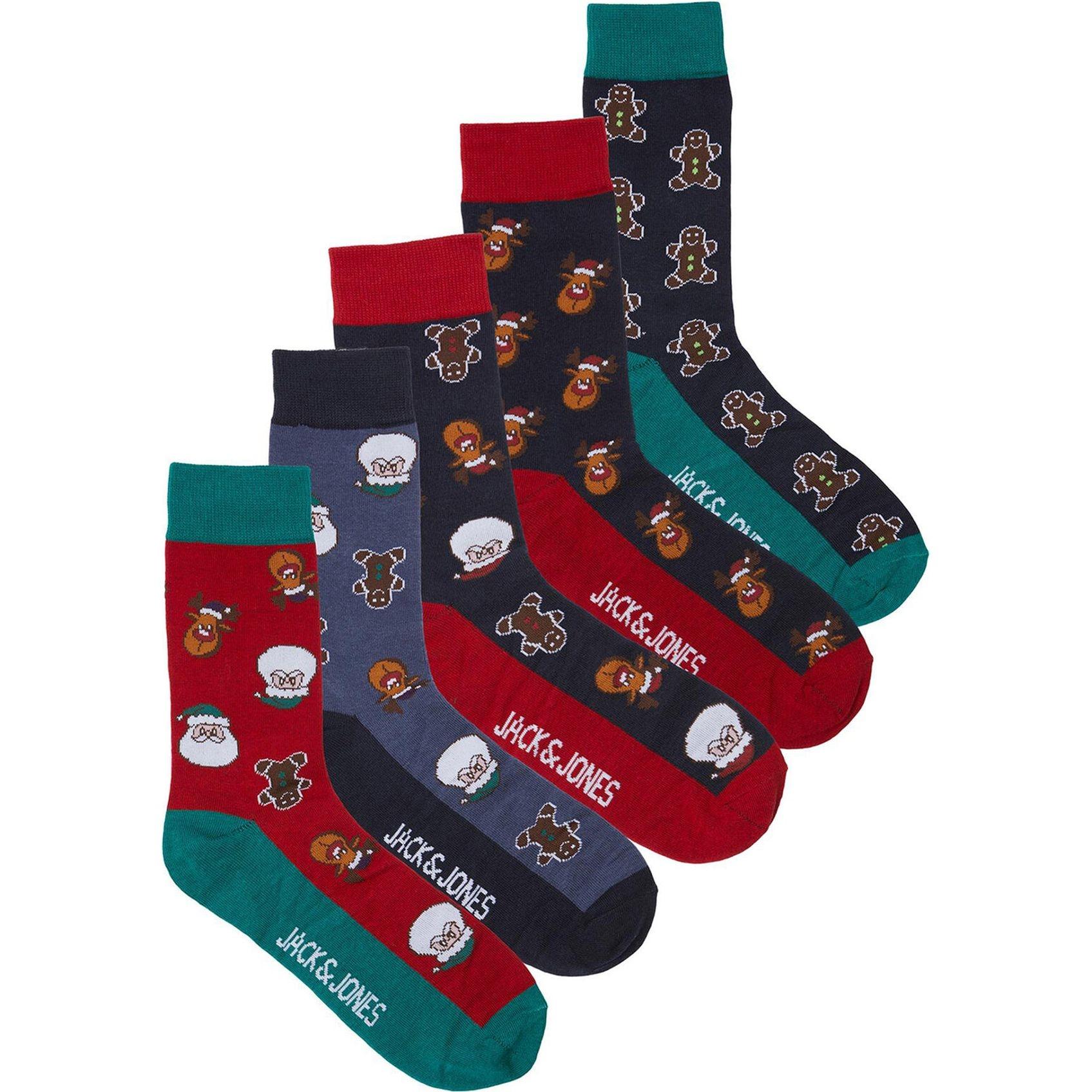 Kojinės vyrams, Mėlyna, JACSWEET XMAS SOCKS