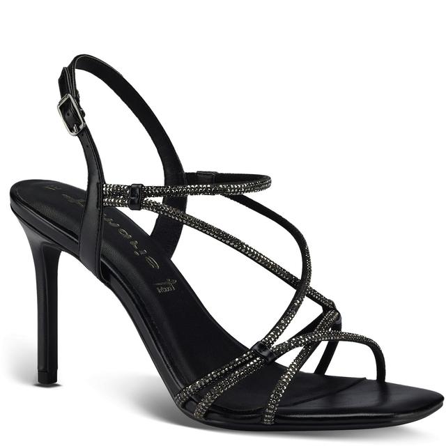 Basutės moterims, Juoda, Sandals