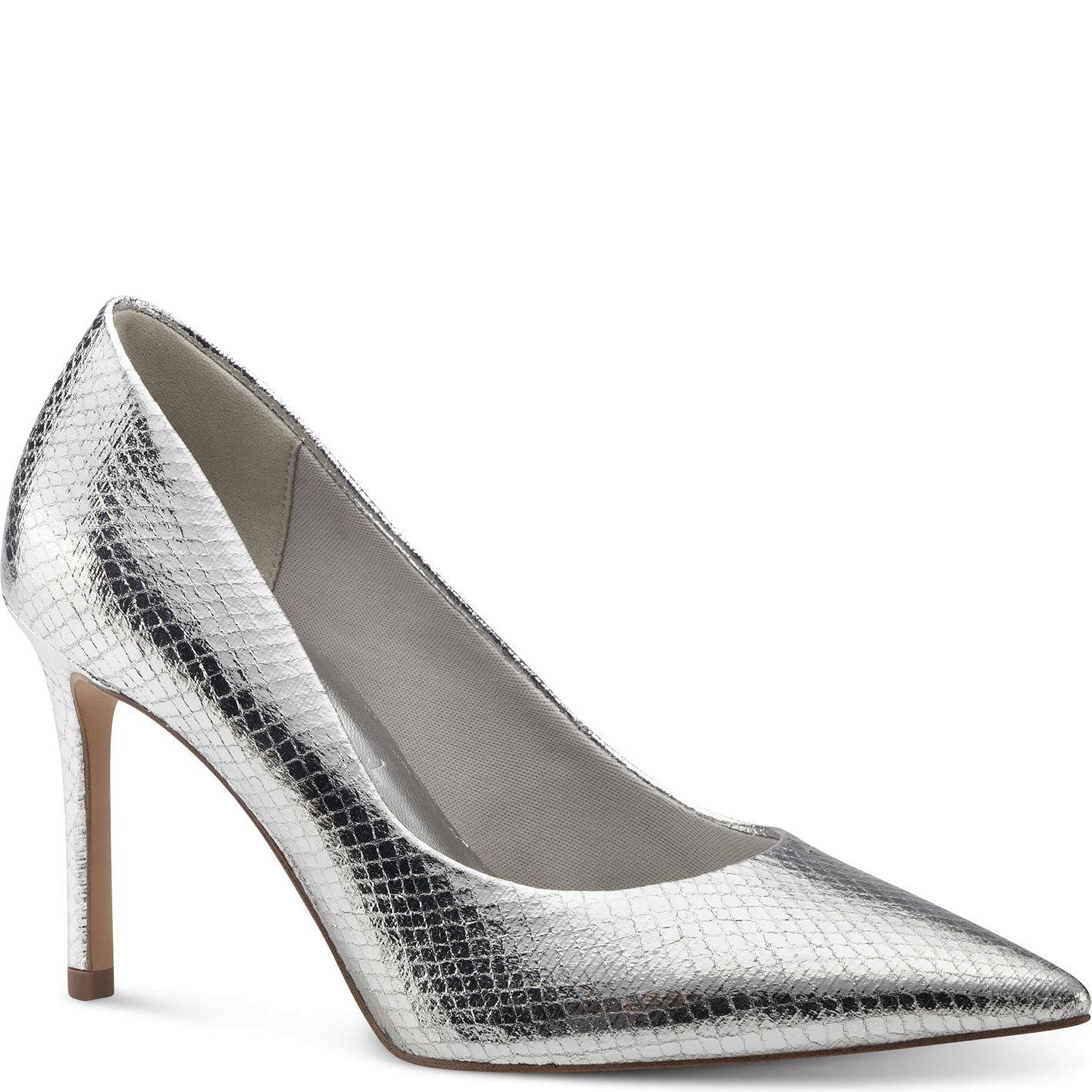 Aukštakulniai moterims, Sidabrinė, PUMPS