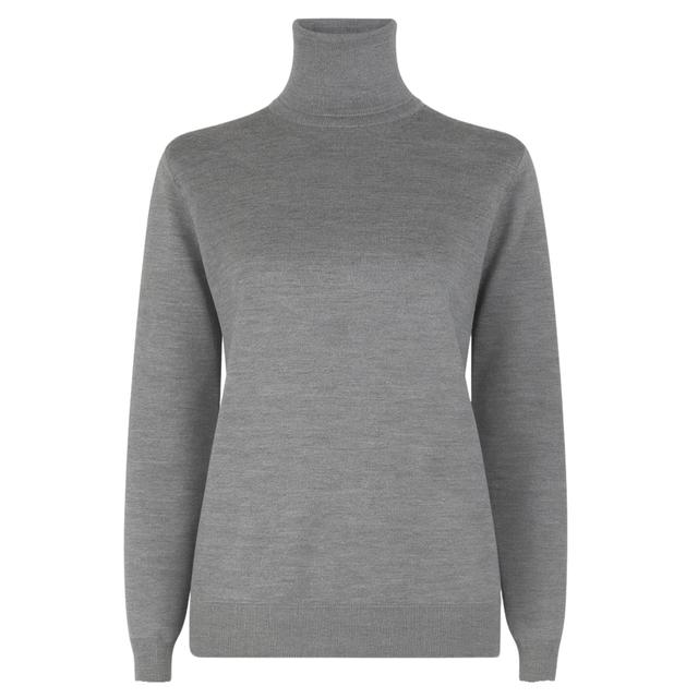 Megztinis su kaklu vyrams, Pilka, Turtleneck