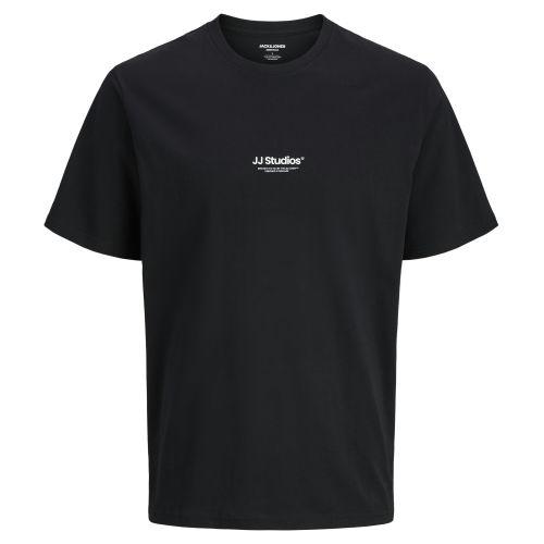 Marškinėliai vyrams, Juoda, Soho crew neck