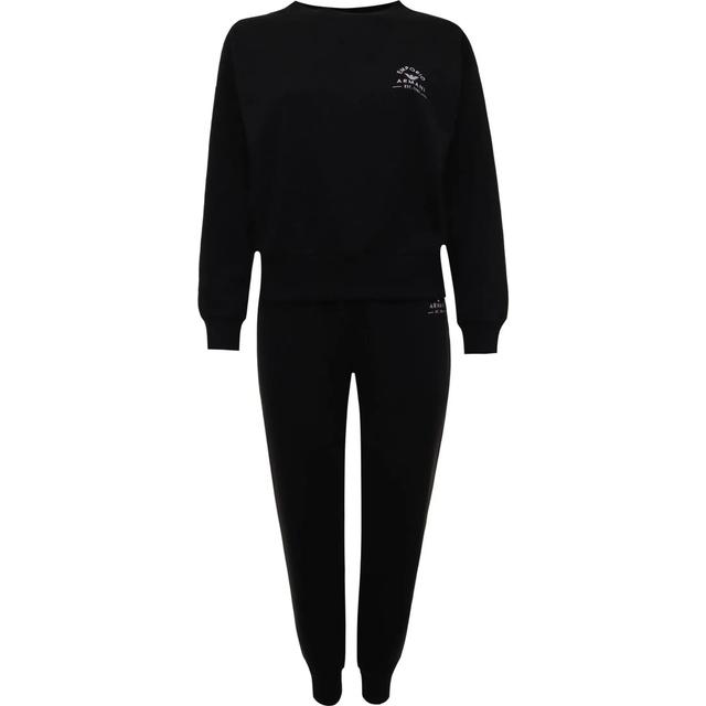 Sportinis kostiumas moterims, Juoda, Tracksuit