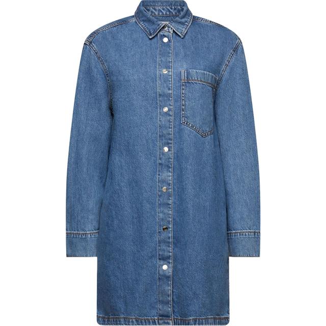 Mini suknelė moterims, Mėlyna, mini shrt dress