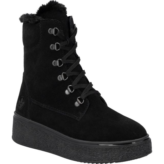 Aulinukai moterims, Juoda, Ladies mid height boots