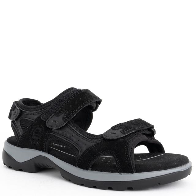 Basutės moterims, Juoda, Sandals