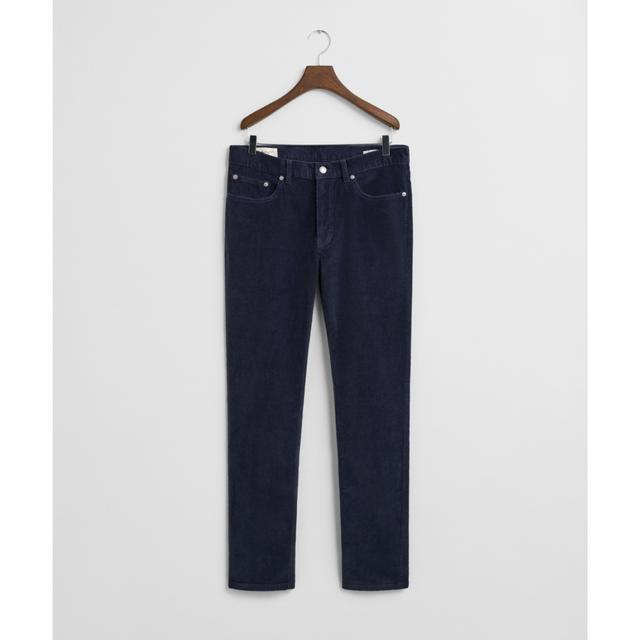 Regular džinsai vyrams, Mėlyna, reg cord jeans