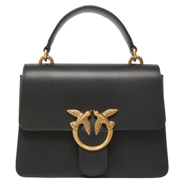 Rankinė per petį moterims, Juoda, Love one mini crossbody bag