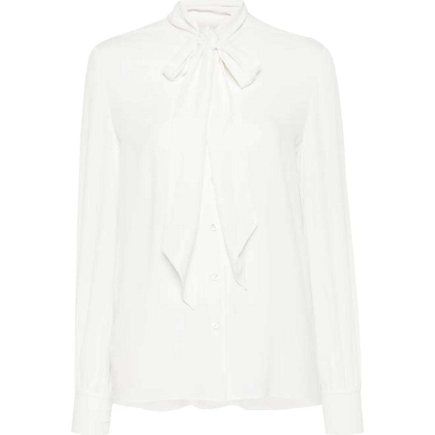 Marškiniai ilgomis rankovėmis moterims, Balta, Cassaforte shirt