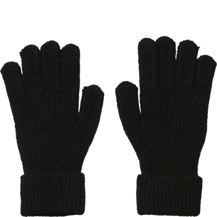 Pirštuotos pirštinės moterims, Juoda, PCJESLIN GLOVES