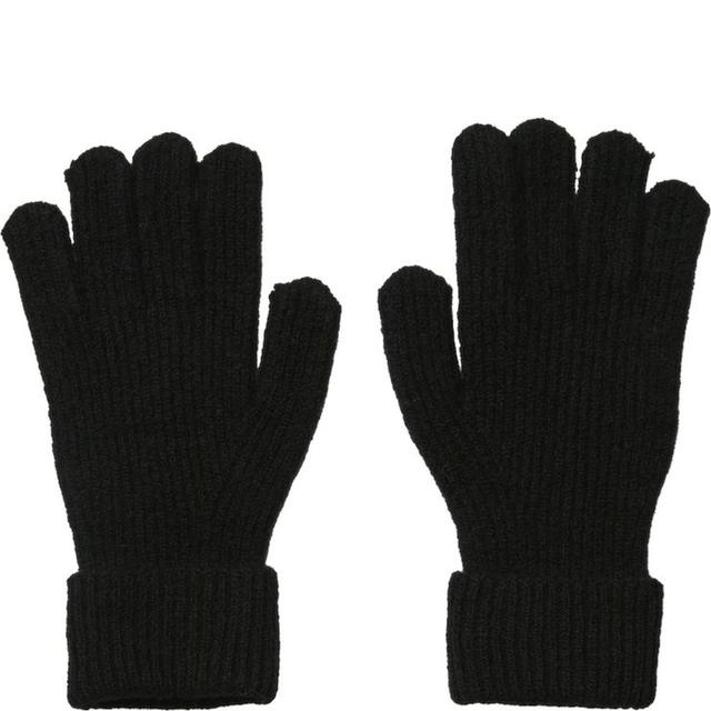 Pirštuotos pirštinės moterims, Juoda, PCJESLIN GLOVES