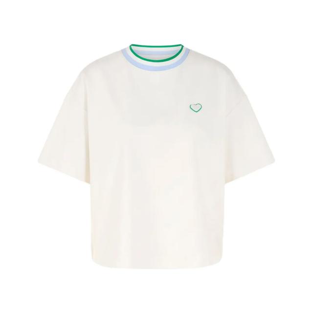 Marškinėliai trump. rankovėmis moterims, Balta, T-shirt