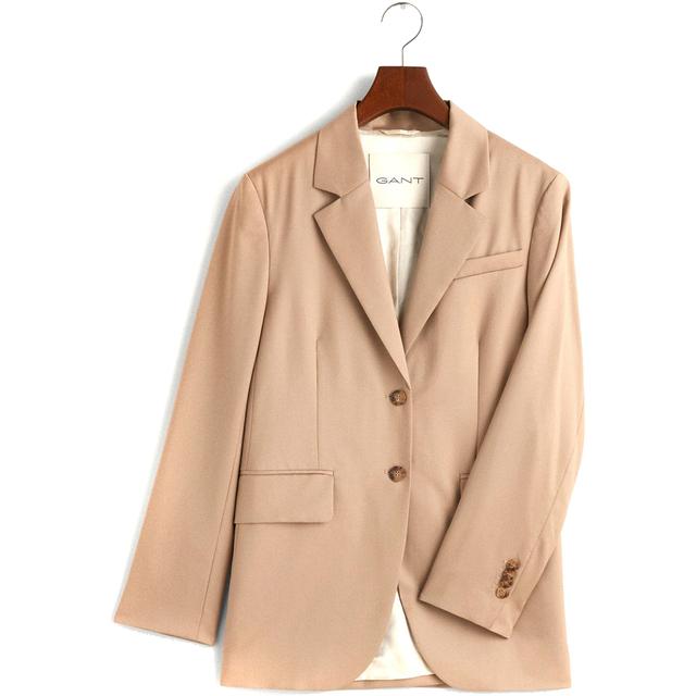 Švarkas moterims, Žalia, REG WOOL BLAZER