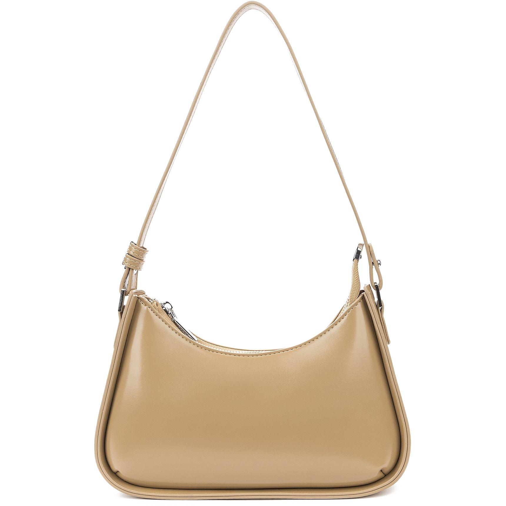 Rankinė per petį moterims, Ruda, Shoulder bag