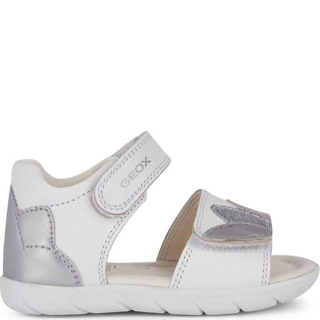 Basutės mergaitėms, Balta, Sandal alul