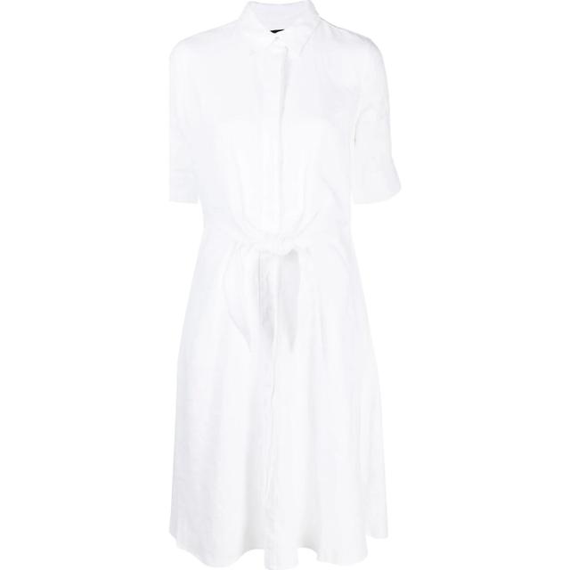 Midi suknelė moterims, Balta, Wakana 3/4 sleeve casual dress