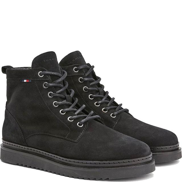 Aulinukai vyrams, Juoda, CLEATED SUEDE BOOT