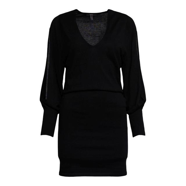 Midi suknelė moterims, Juoda, WoCollection, esp102eo1e328-001