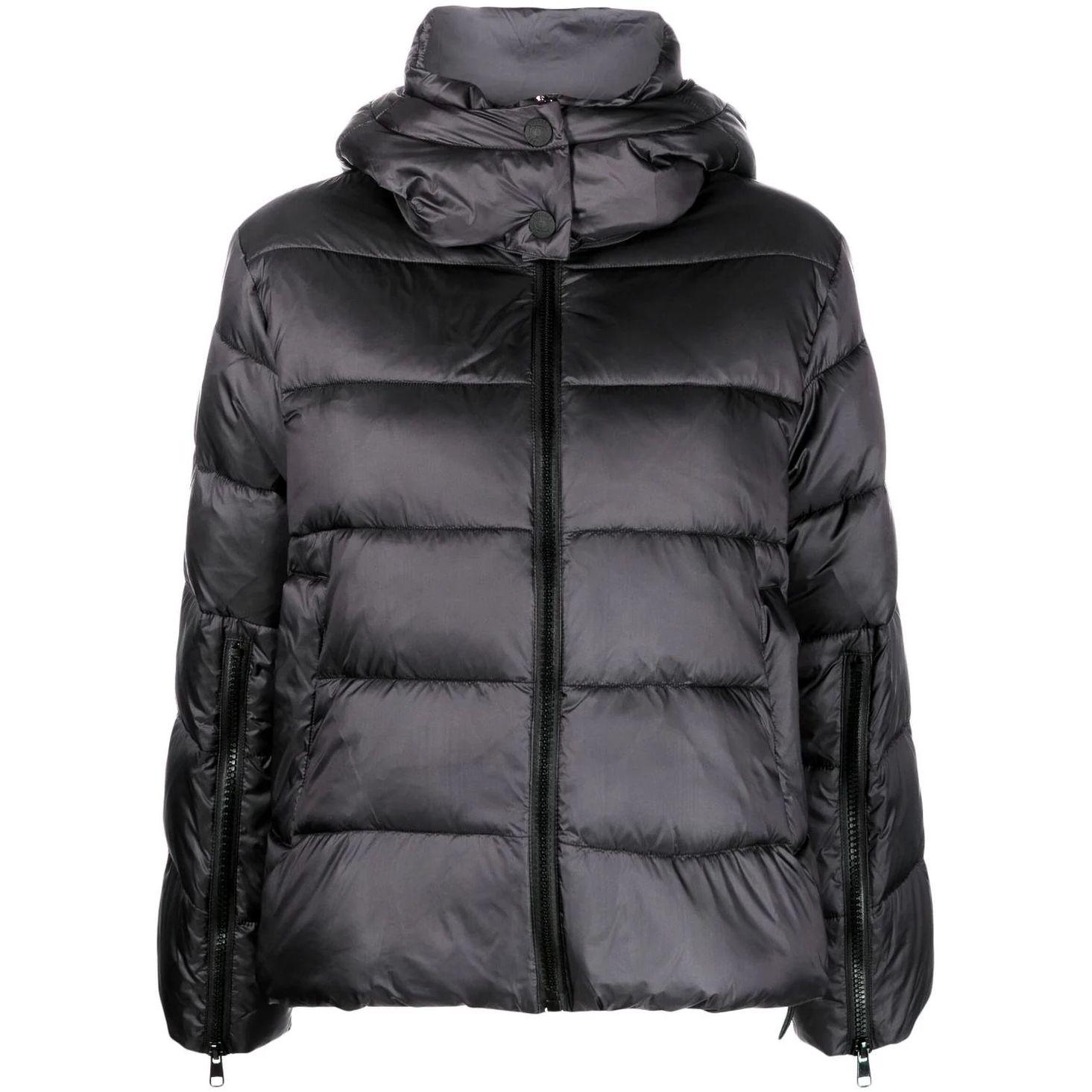 Pūkinė striukė moterims, Juoda, Puffed jacket