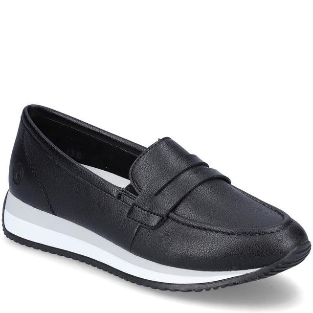 Loaferiai moterims, Juoda, LOAFERS