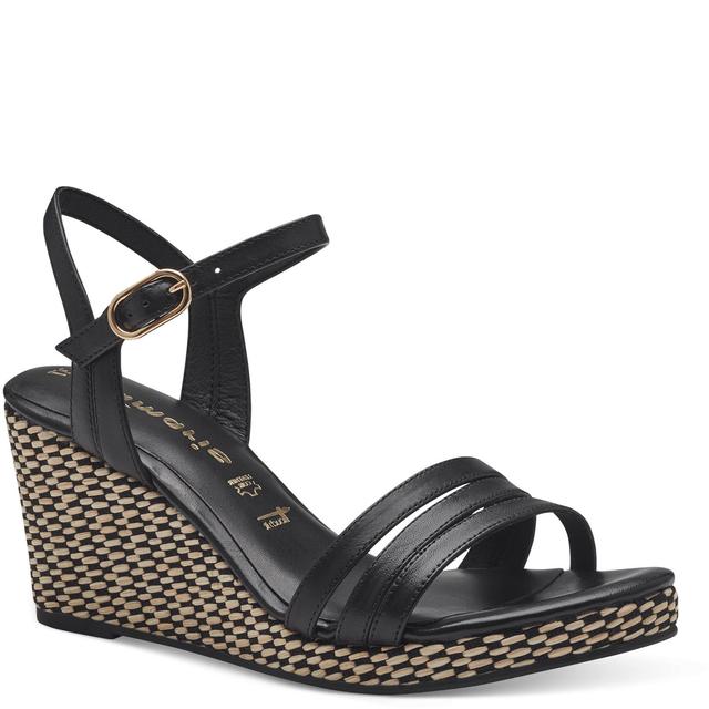 Basutės moterims, Juoda, Sandals