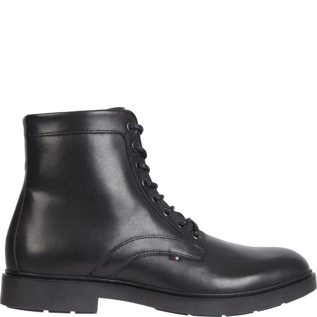 Aulinukai vyrams, Juoda, ELEVATED ROUNDED  LACE BOOT