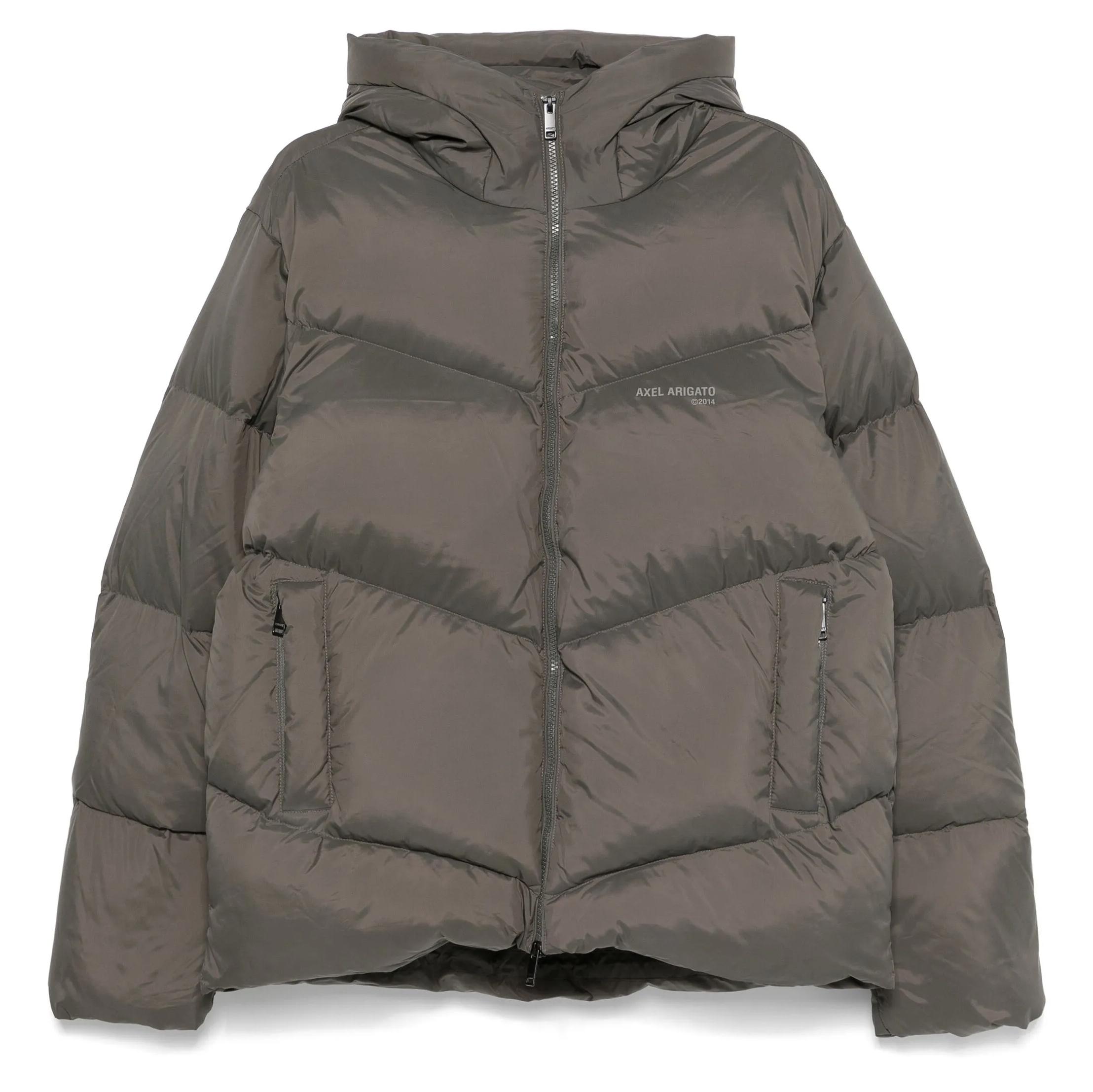 Pūkinė striukė vyrams, Pilka, Peak puffer jacket