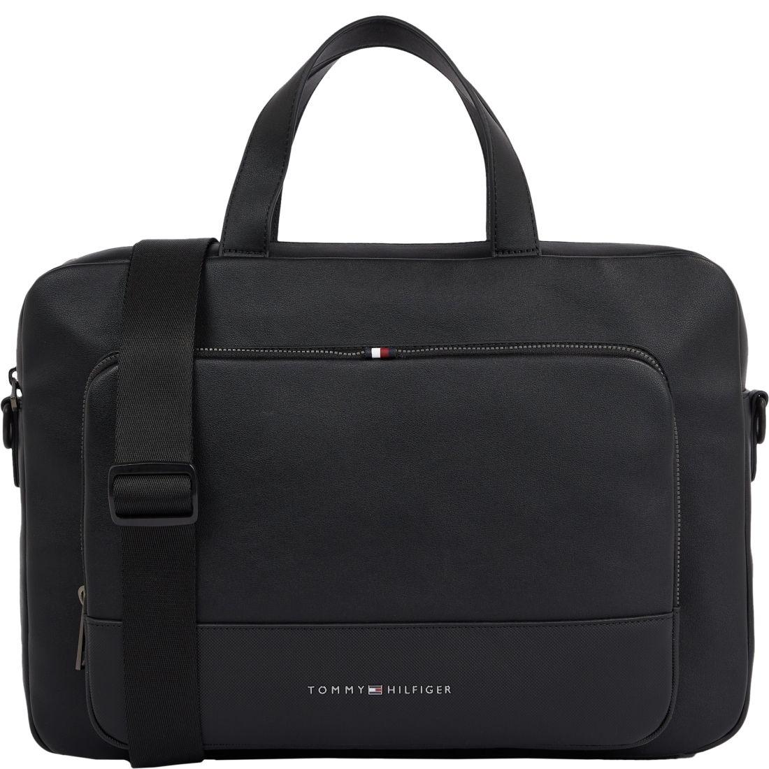 Dėklas kompiuteriui vyrams, Juoda, Essential slim computer bag