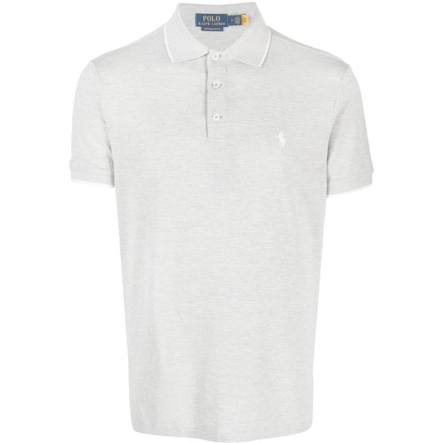 Polo marškiniai trumpos rank. vyrams, Pilka, Short sleeve polo shirt