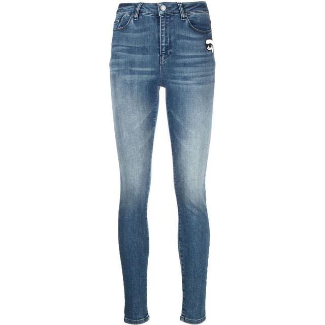 Tiesūs džinsai -moterims, Mėlyna, Ikonik 2.0 denim pants