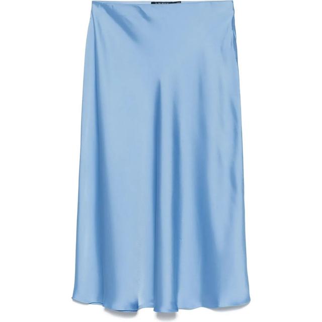 Midi sijonas moterims, Mėlyna, Sharae-mid-a line