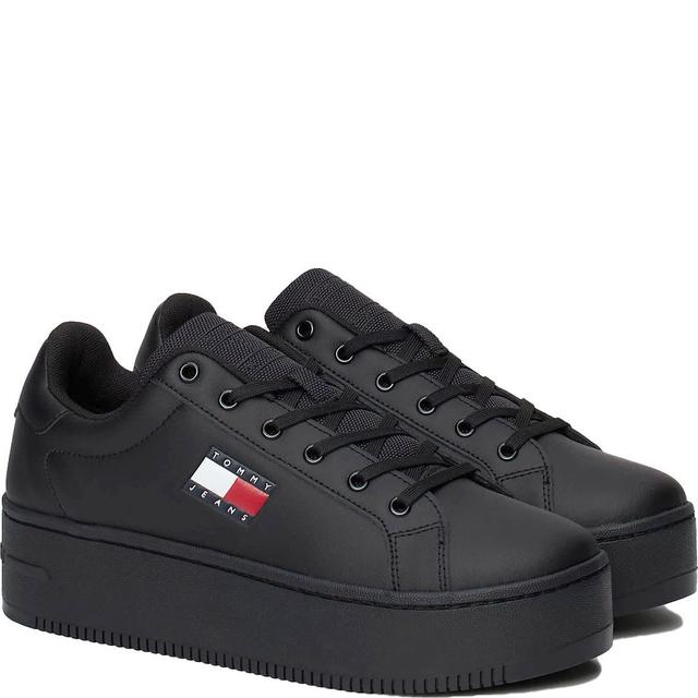 Laisvalaikio bateliai moterims, Juoda, Flatform leisure