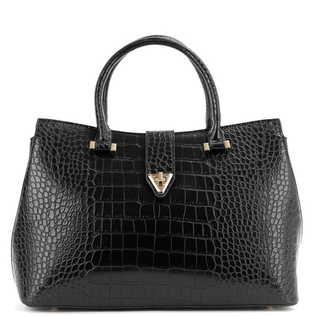 Pirkinių krepšys moterims, Juoda, Tote bag