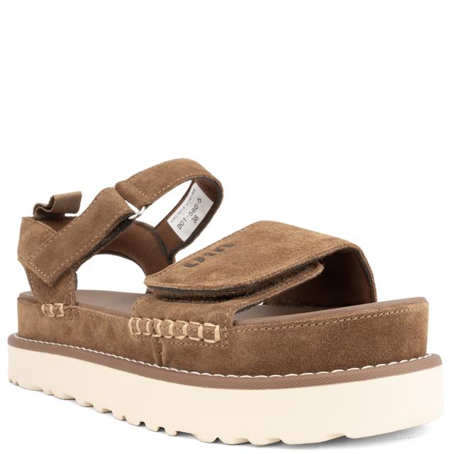 Basutės moterims, Ruda, Sandals