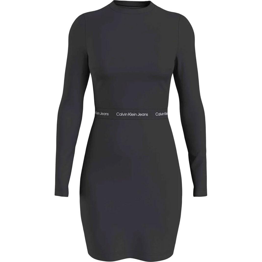 Mini suknelė moterims, Juoda, Flare dress