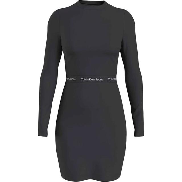 Mini suknelė moterims, Juoda, Flare dress