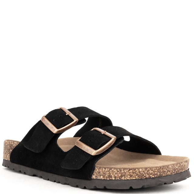 Šlepetės vyrams, Juoda, Slippers, La Conte