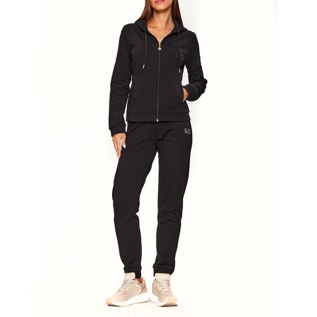 Sportinis kostiumas moterims, Juoda, Tracksuit