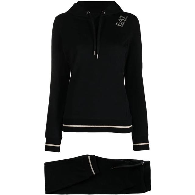 Sportinis kostiumas moterims, Juoda, Tracksuit