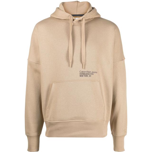 Džemperis vyrams, Smėlio, Layered address hwk hoodie