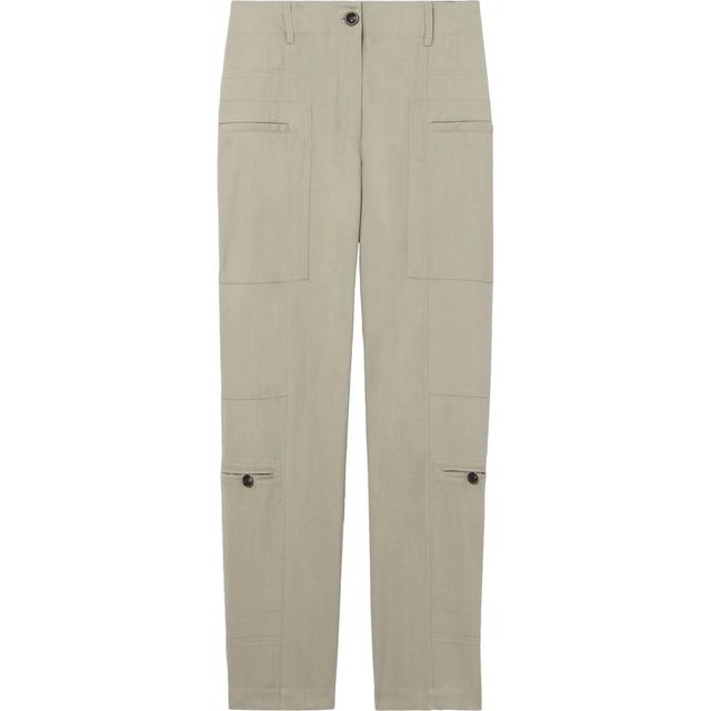 Laisvalaikio kelnės moterims, Pilka, Drapey suiting pocket pant