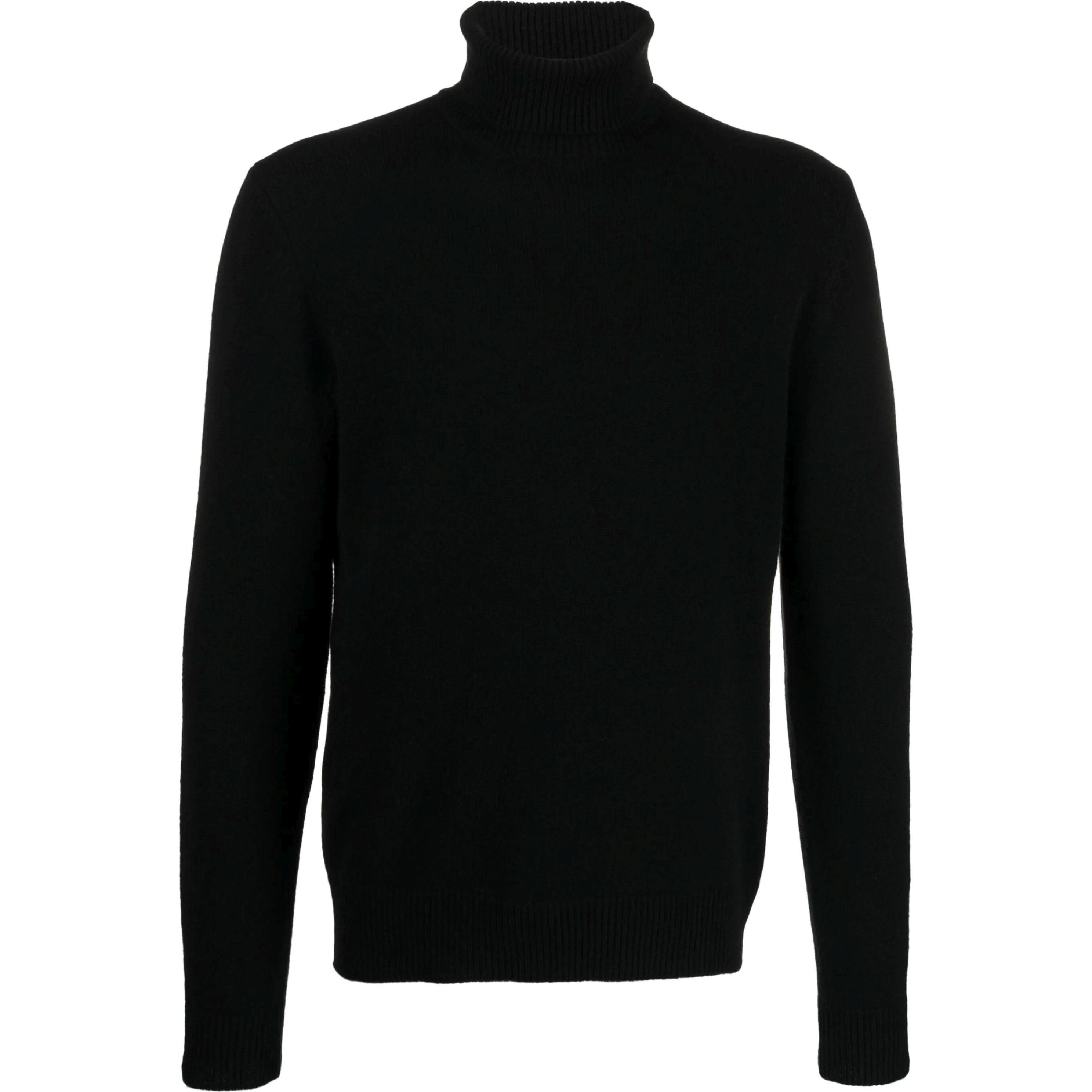 Megztinis vyrams, Juoda, Long sleeve sweater