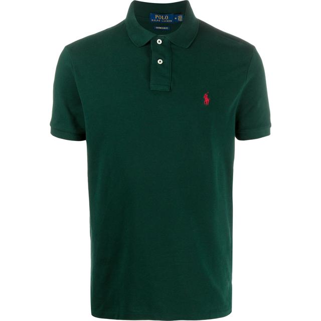 Polo marškiniai trumpos rank. vyrams, Žalia, Short sleeve knit
