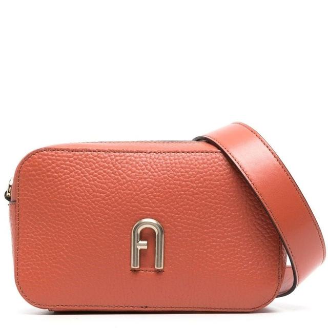Rankinė per petį moterims, Raudona, Furla primula mini crossbody