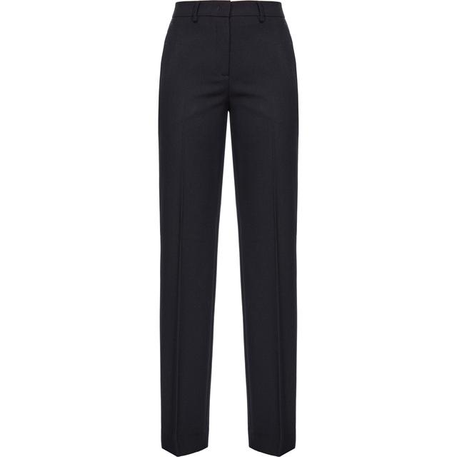 Kelnės moterims, Juoda, Paraguay straight-leg trousers