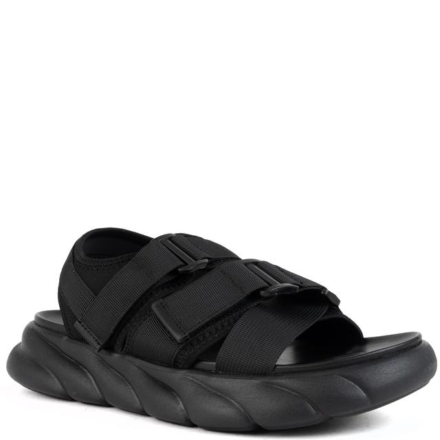 Basutės vyrams, Juoda, Sandals