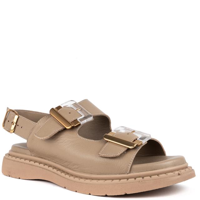 Basutės moterims, Smėlio, Sandals 25SS