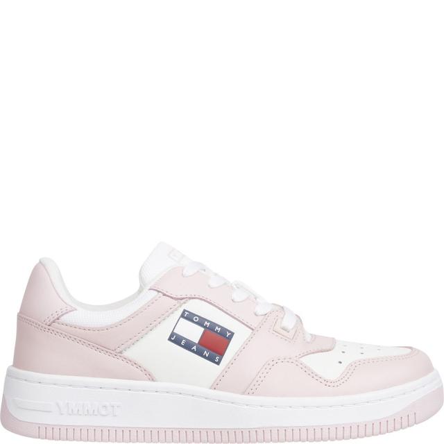 Sportiniai bateliai moterims, Rožinė, Retro basket sport shoe